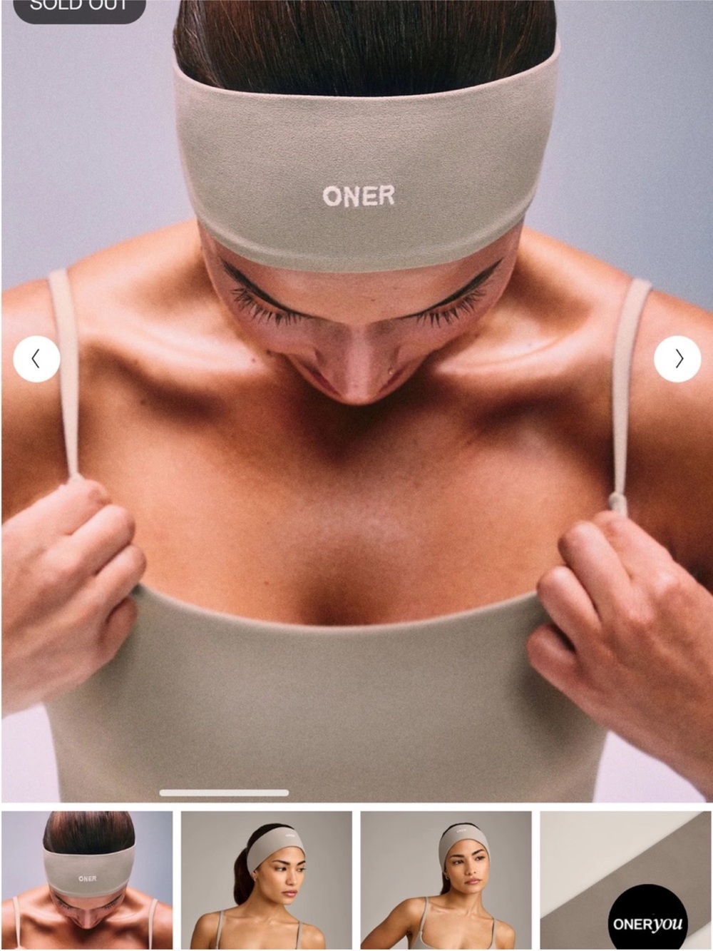 Oner Active Softmotion Warm Sand  Headband